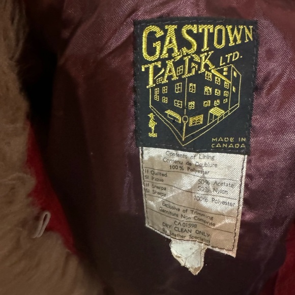 Vintage Red Suede Jacket Fur Trim XS to Small Christmas through Valentine’s Day - Picture 10 of 10